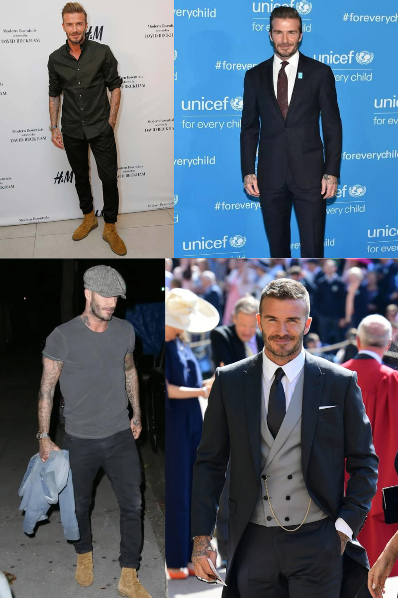 David Beckham Jones Power Dressing